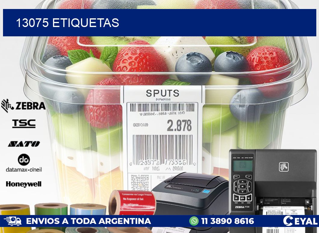 13075 ETIQUETAS