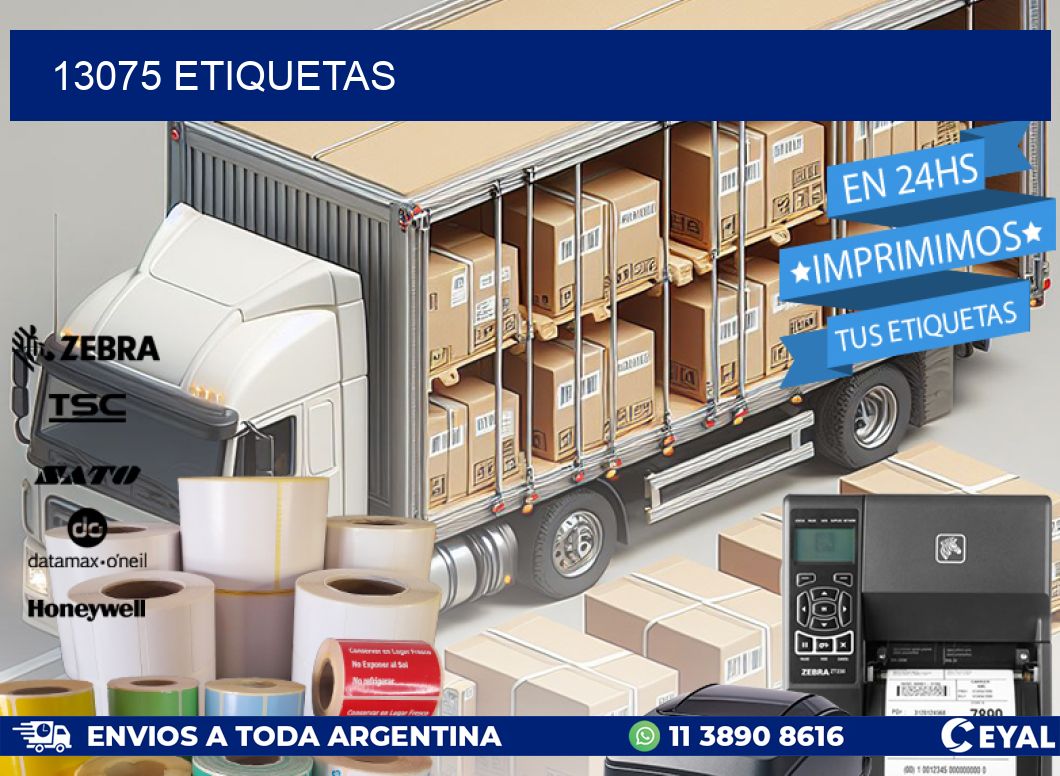 13075 ETIQUETAS