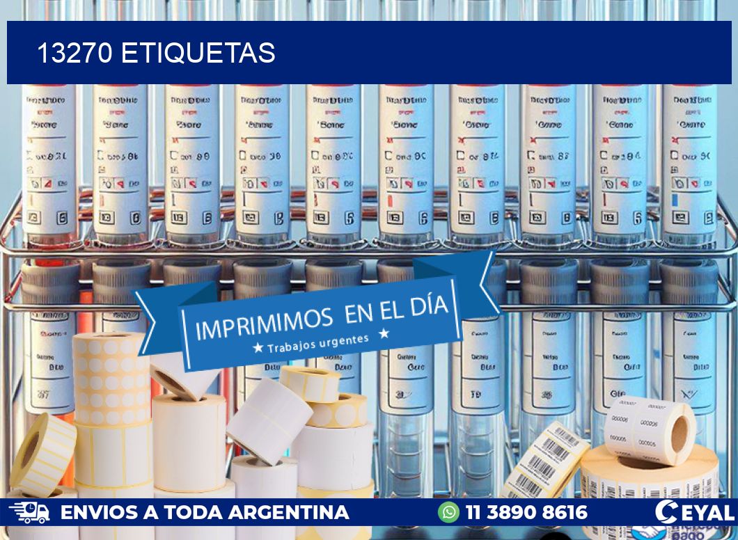 13270 ETIQUETAS