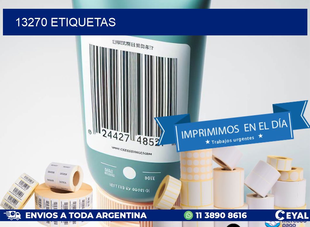 13270 ETIQUETAS