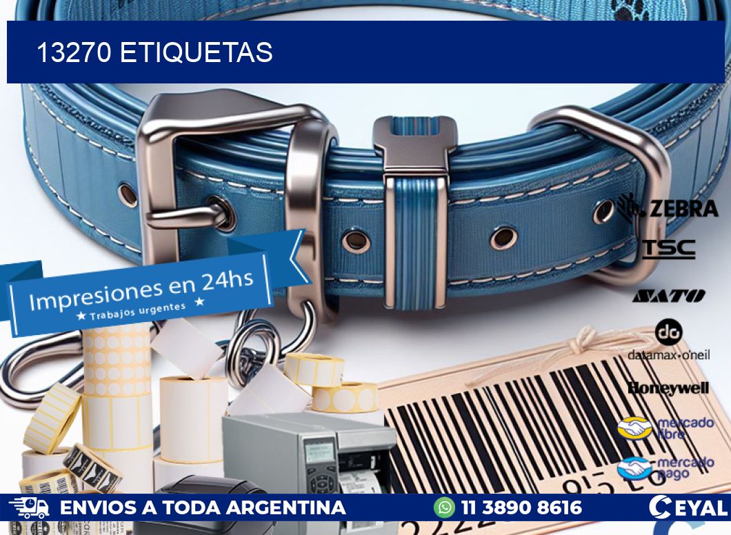 13270 ETIQUETAS