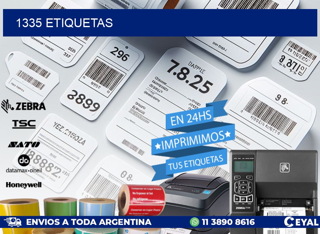 1335 ETIQUETAS