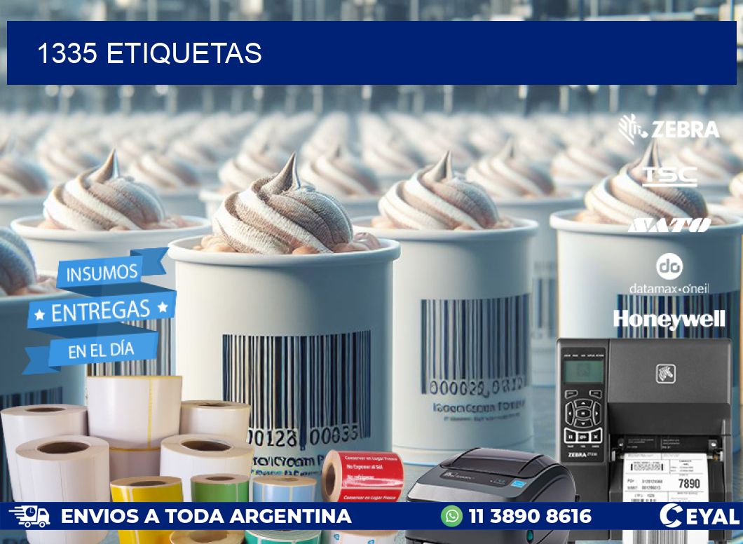 1335 ETIQUETAS
