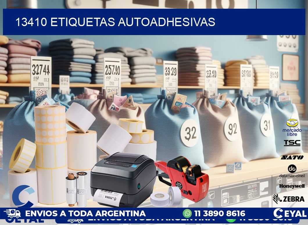 13410 ETIQUETAS AUTOADHESIVAS