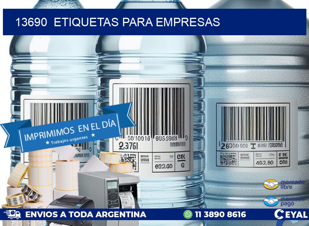 13690  ETIQUETAS PARA EMPRESAS
