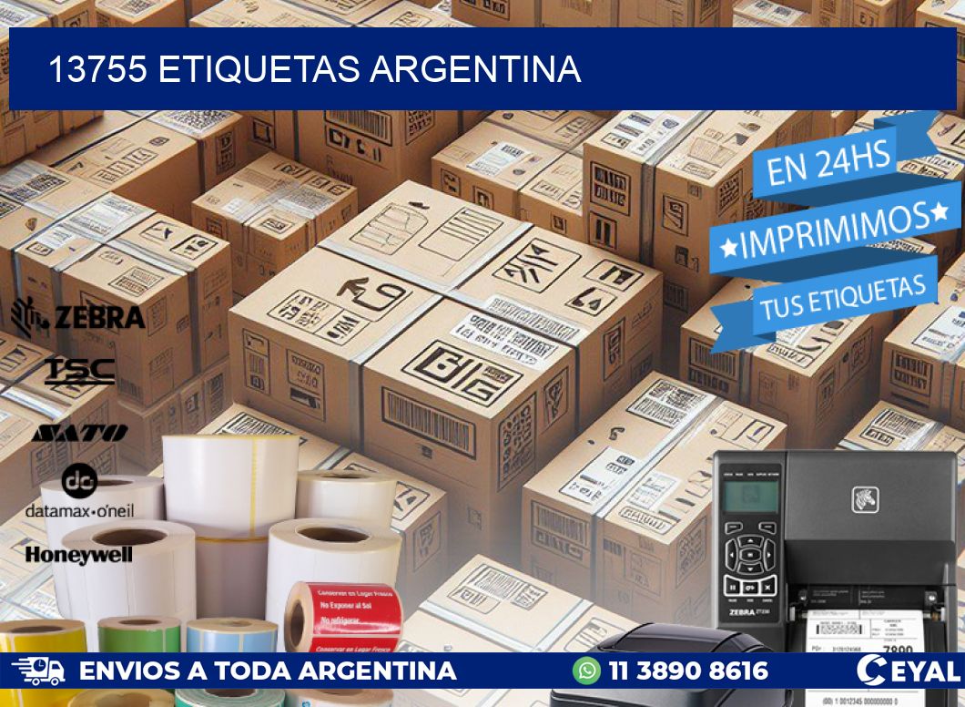 13755 ETIQUETAS ARGENTINA