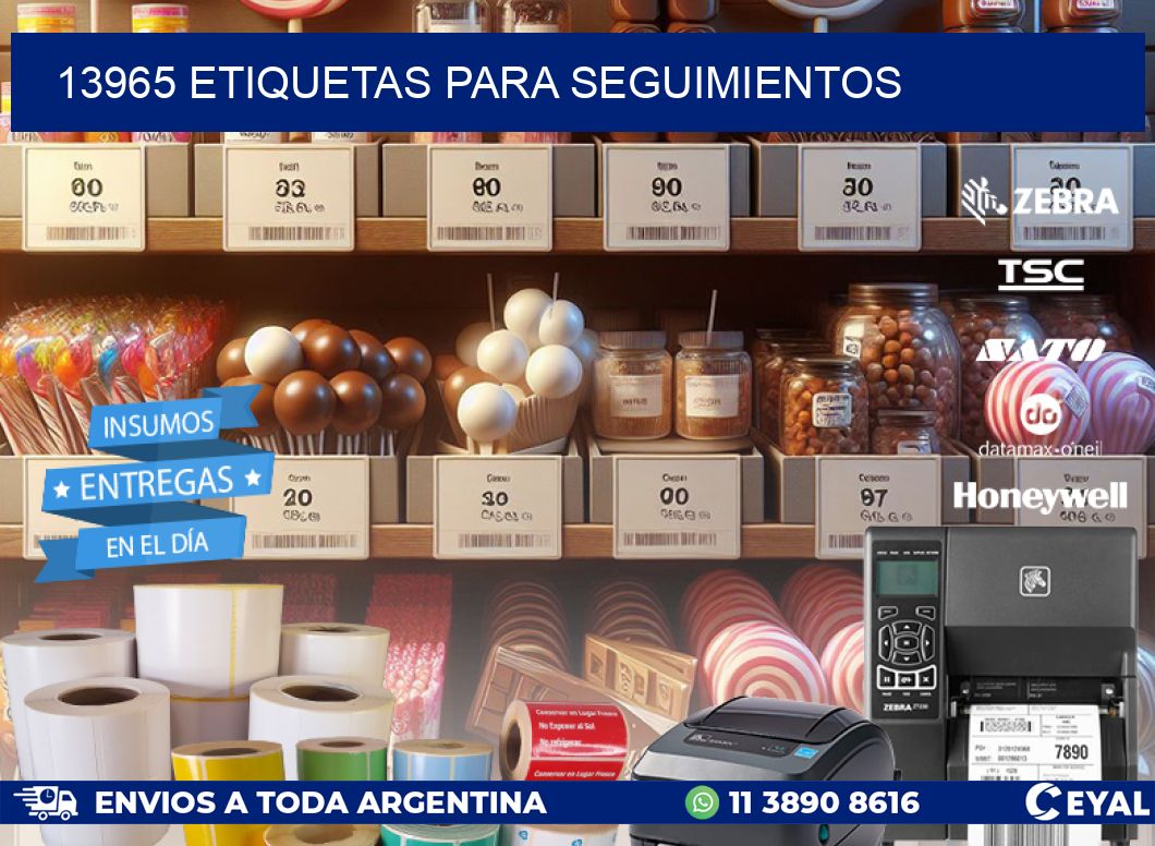 13965 ETIQUETAS PARA SEGUIMIENTOS