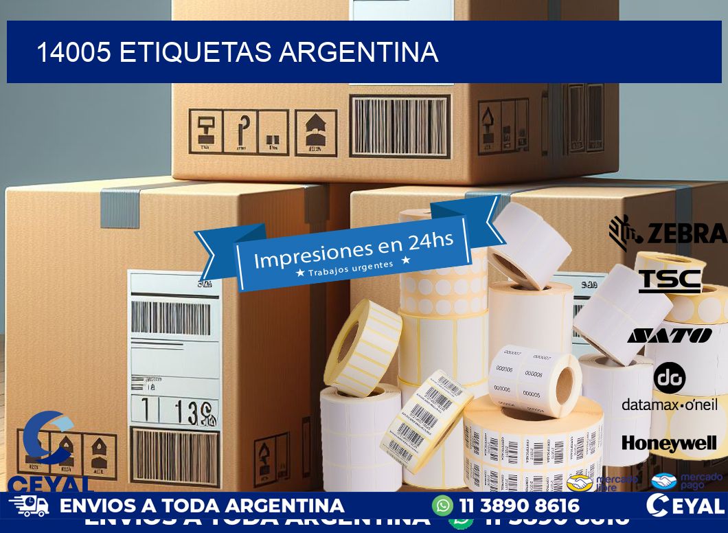 14005 ETIQUETAS ARGENTINA