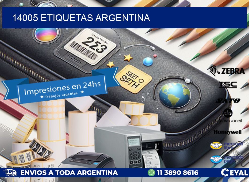14005 ETIQUETAS ARGENTINA