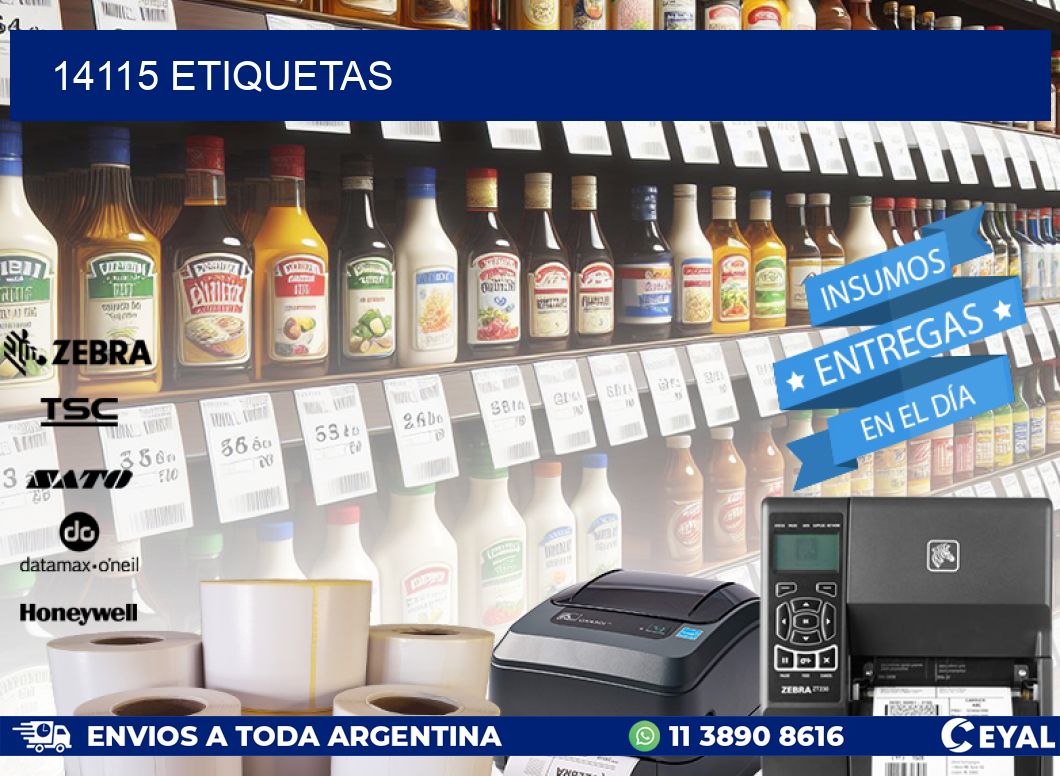 14115 ETIQUETAS