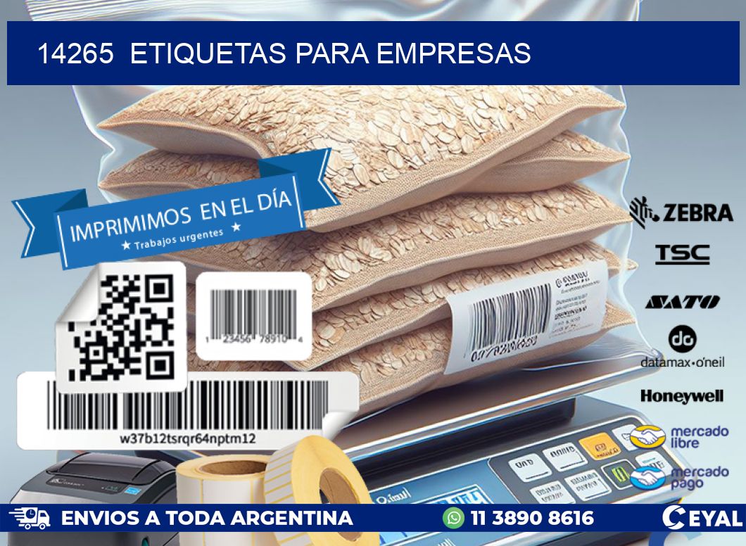 14265  ETIQUETAS PARA EMPRESAS