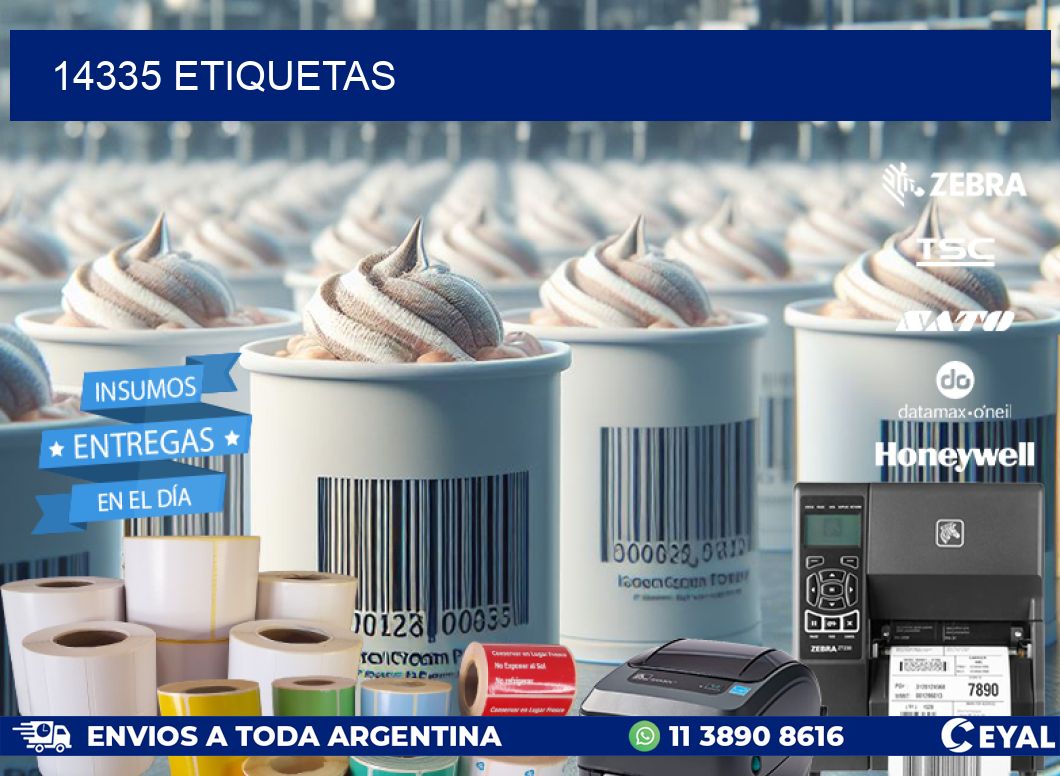 14335 ETIQUETAS