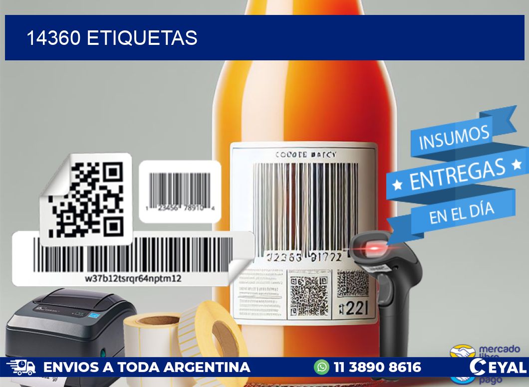 14360 ETIQUETAS