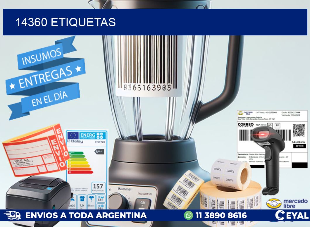14360 ETIQUETAS