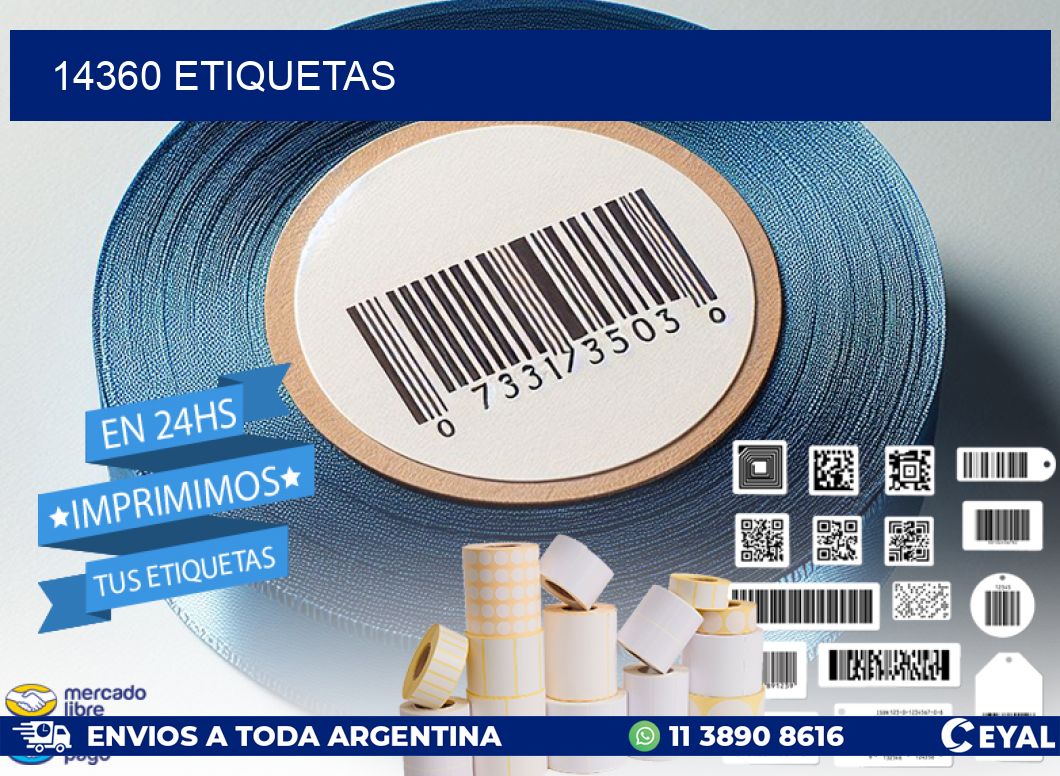 14360 ETIQUETAS