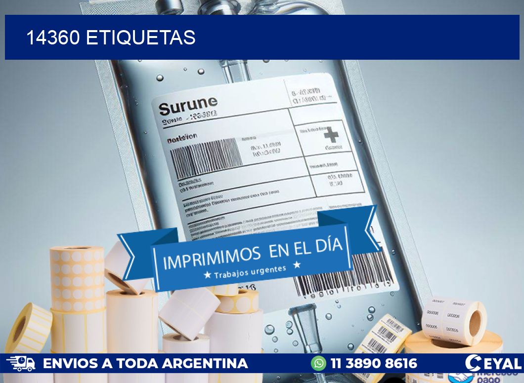 14360 ETIQUETAS