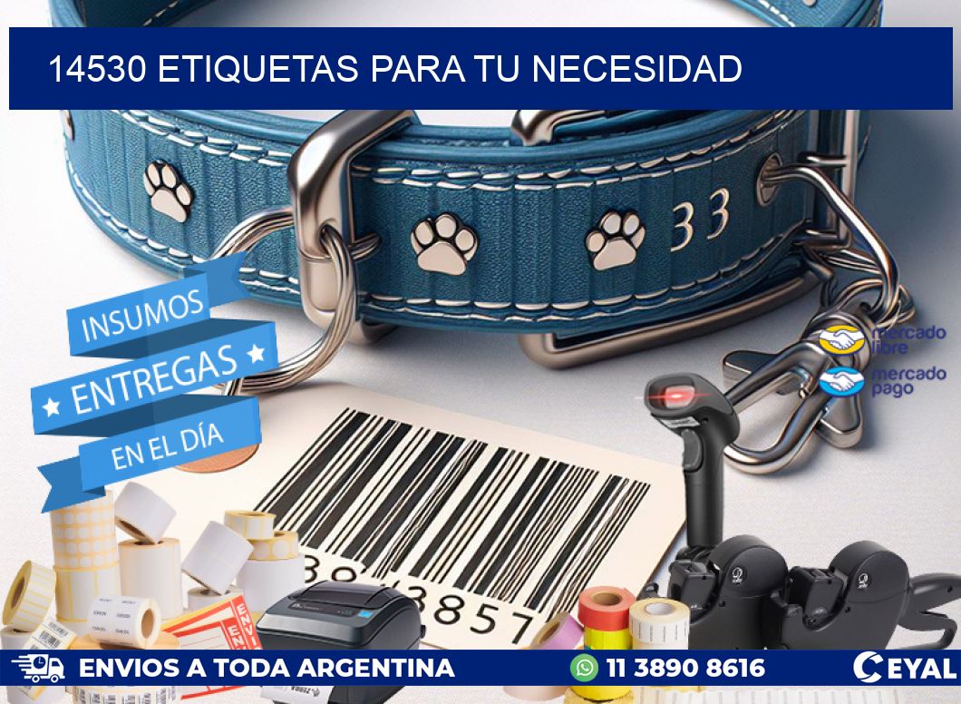 14530 ETIQUETAS PARA TU NECESIDAD
