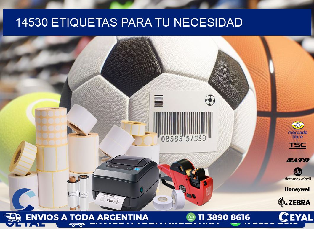 14530 ETIQUETAS PARA TU NECESIDAD
