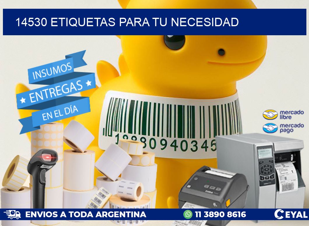 14530 ETIQUETAS PARA TU NECESIDAD