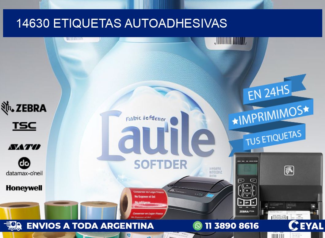 14630 ETIQUETAS AUTOADHESIVAS