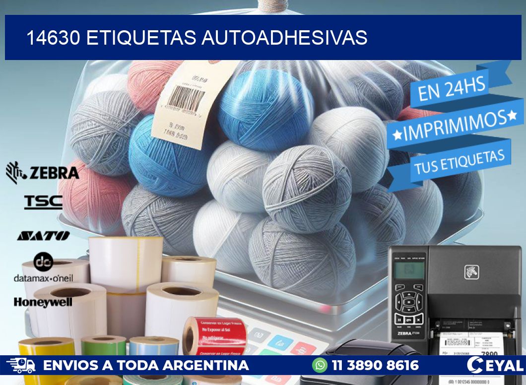 14630 ETIQUETAS AUTOADHESIVAS