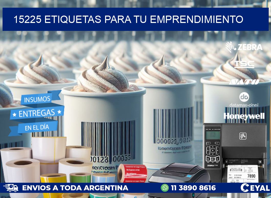 15225 ETIQUETAS PARA TU EMPRENDIMIENTO