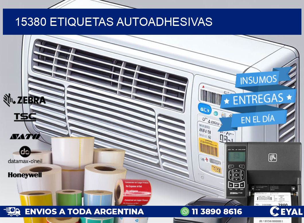 15380 ETIQUETAS AUTOADHESIVAS