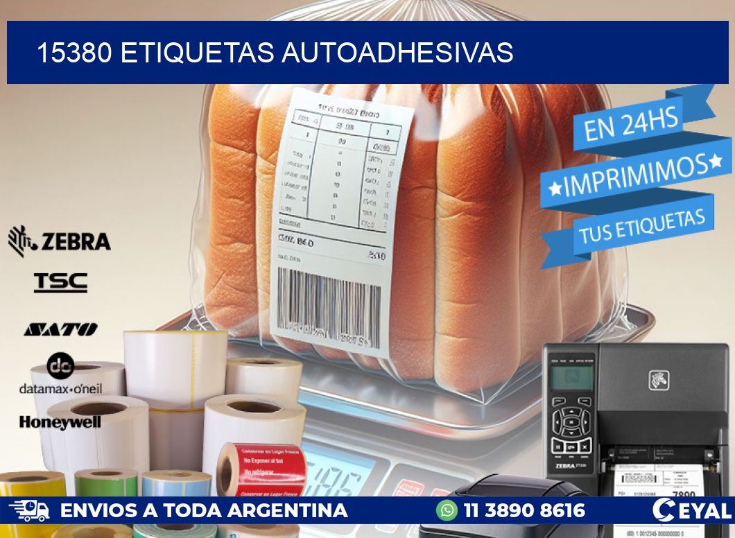 15380 ETIQUETAS AUTOADHESIVAS