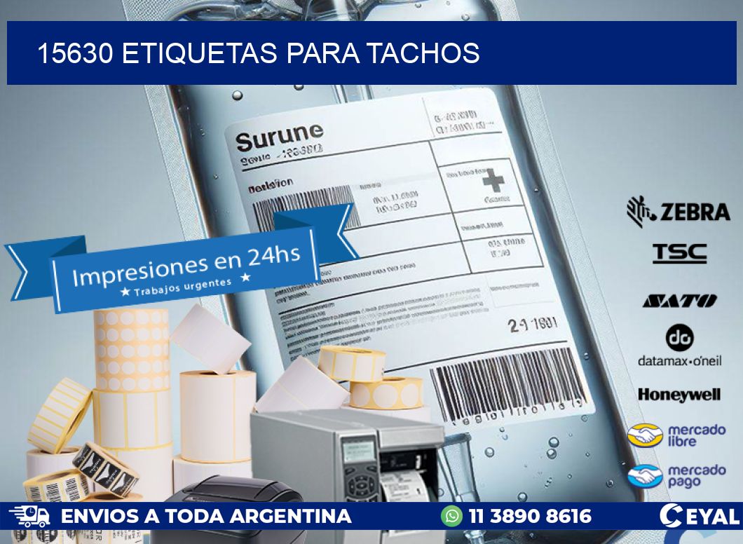 15630 ETIQUETAS PARA TACHOS