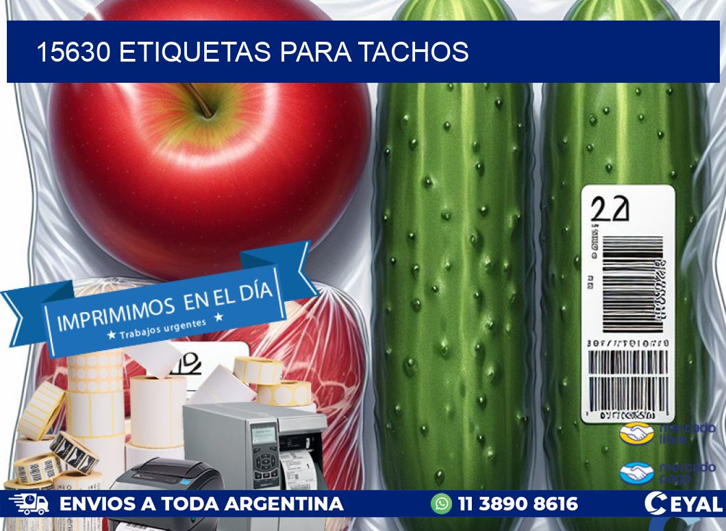 15630 ETIQUETAS PARA TACHOS