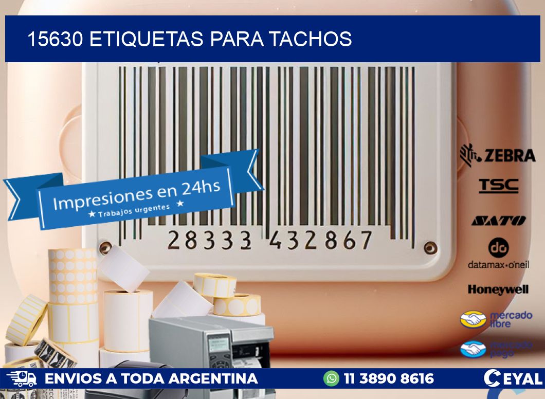 15630 ETIQUETAS PARA TACHOS