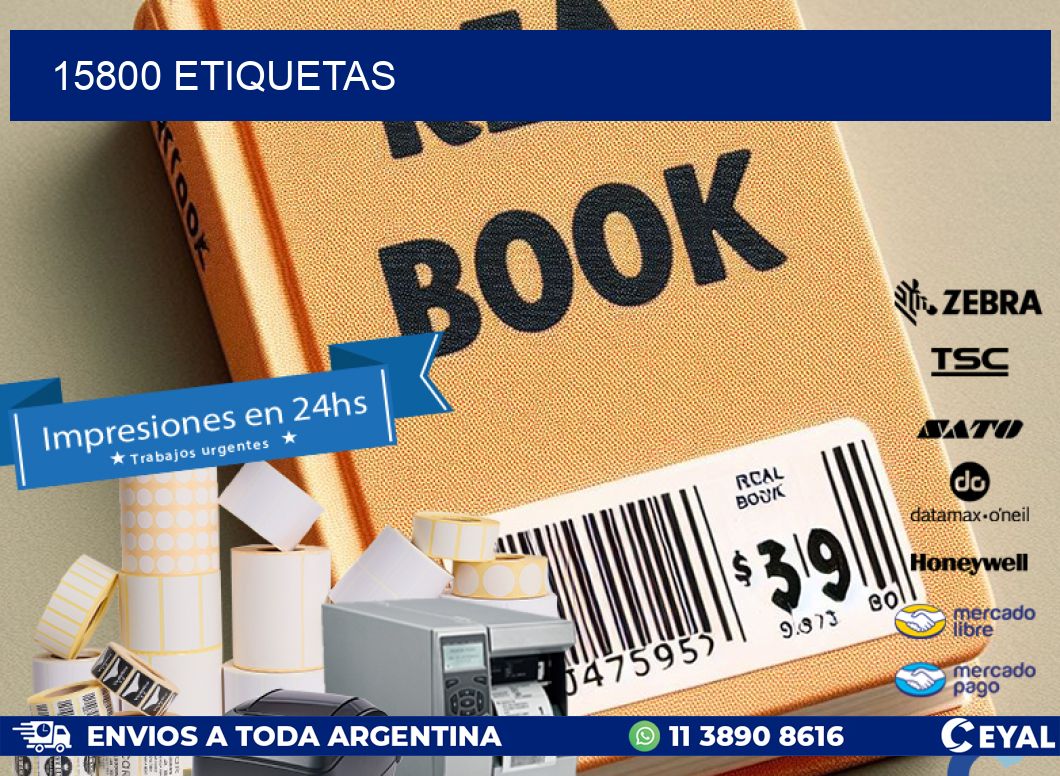 15800 ETIQUETAS