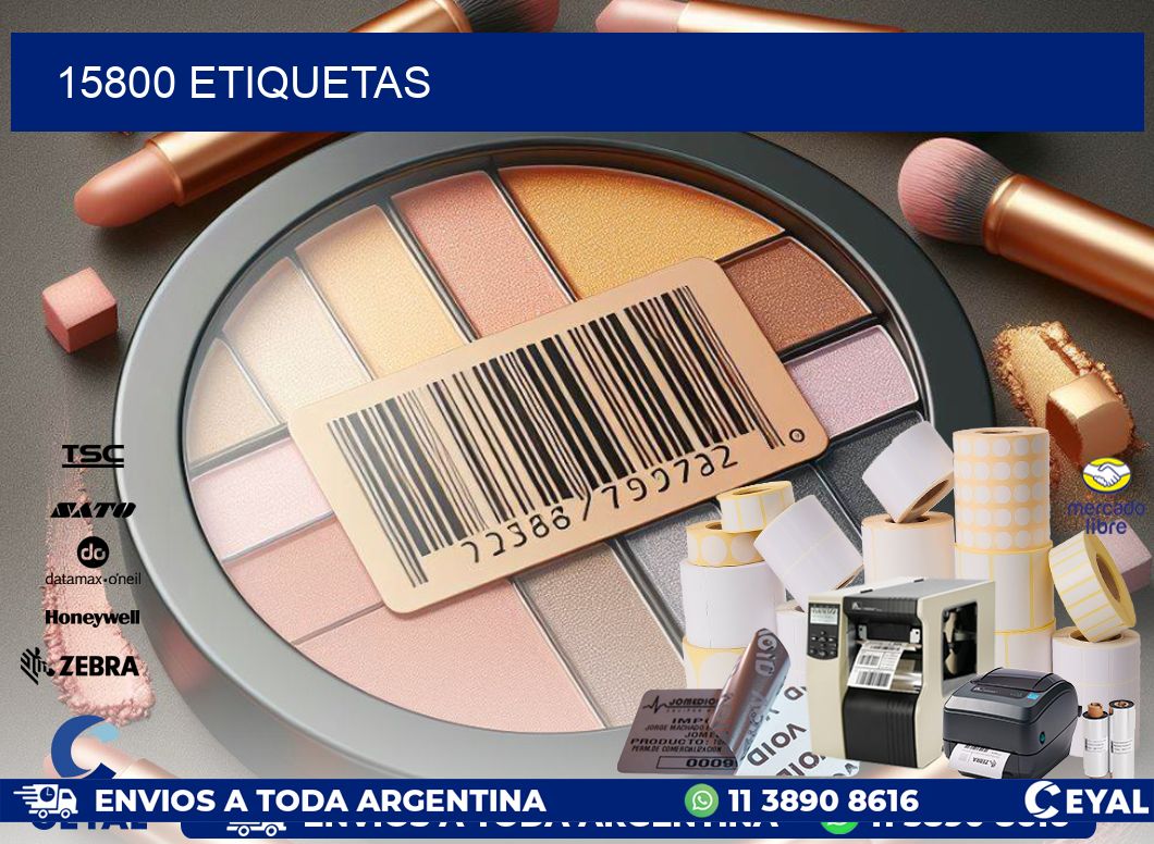 15800 ETIQUETAS