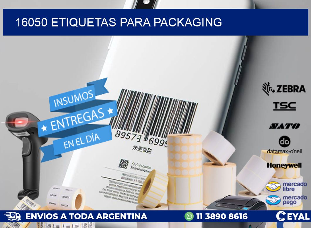 16050 ETIQUETAS PARA PACKAGING
