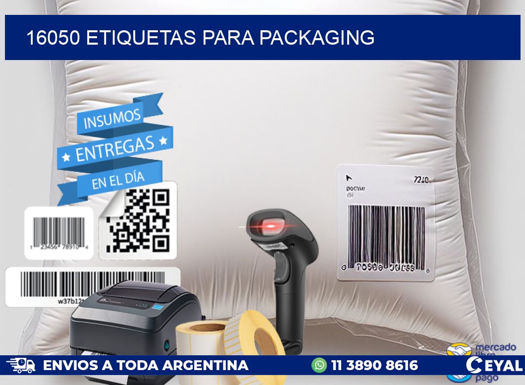 16050 ETIQUETAS PARA PACKAGING