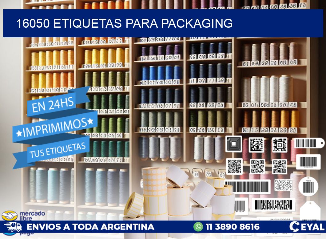 16050 ETIQUETAS PARA PACKAGING