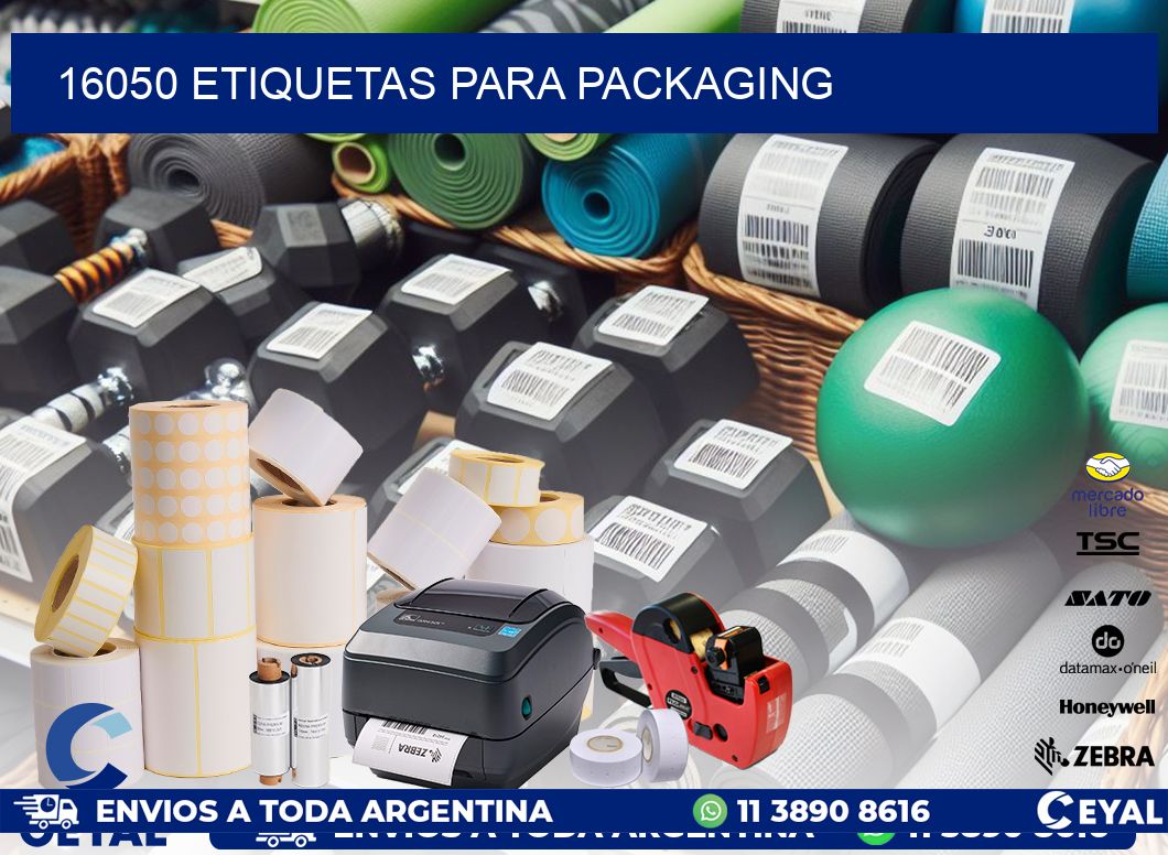 16050 ETIQUETAS PARA PACKAGING