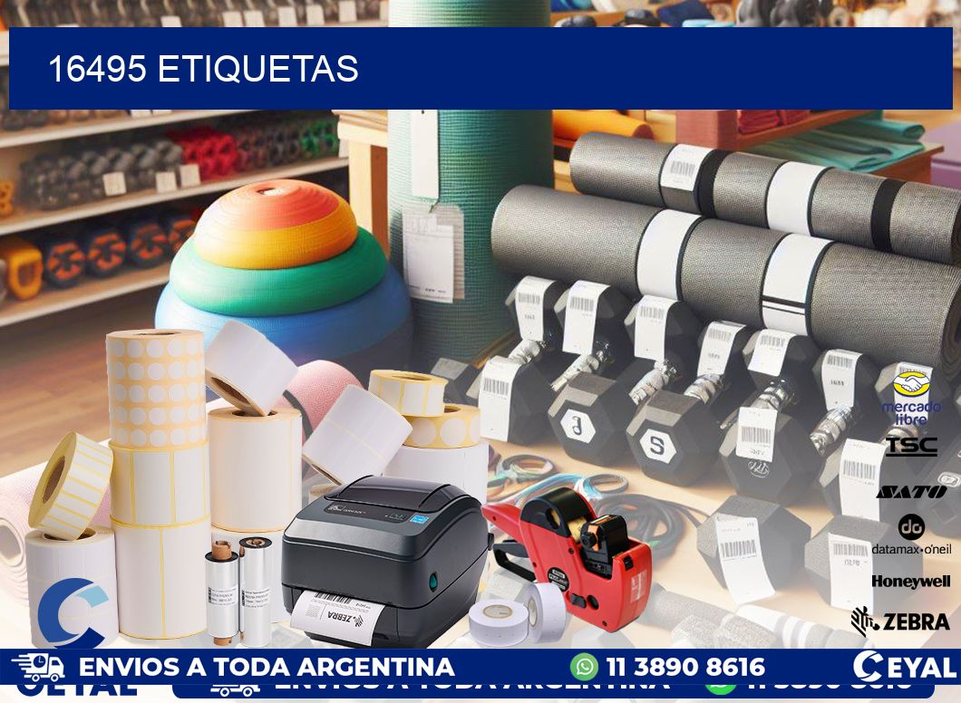 16495 ETIQUETAS