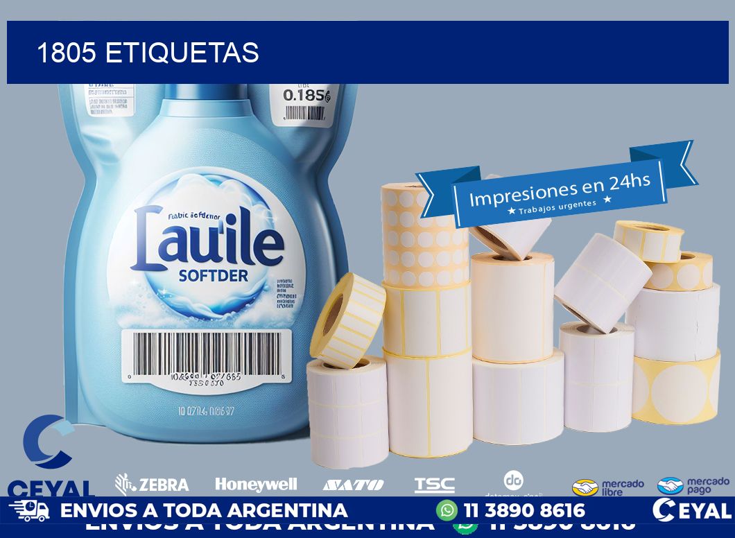 1805 ETIQUETAS