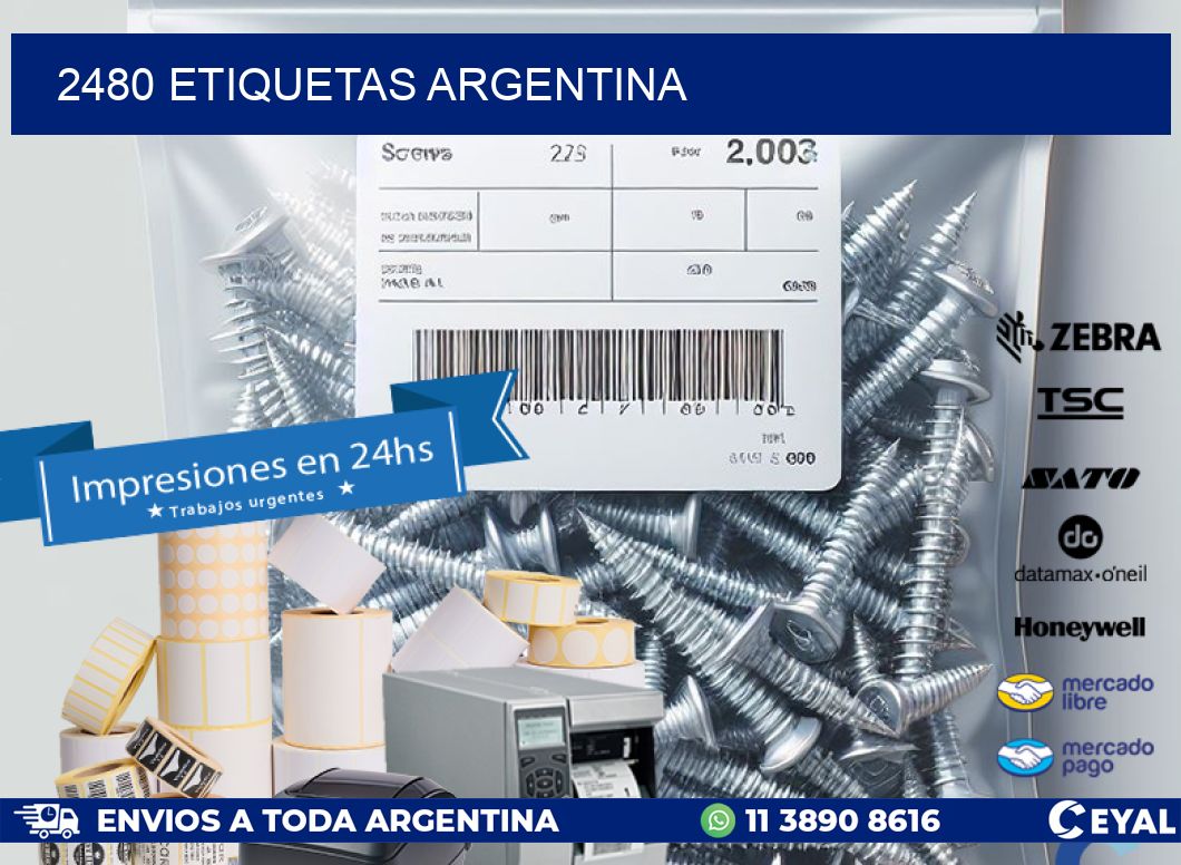 2480 ETIQUETAS ARGENTINA