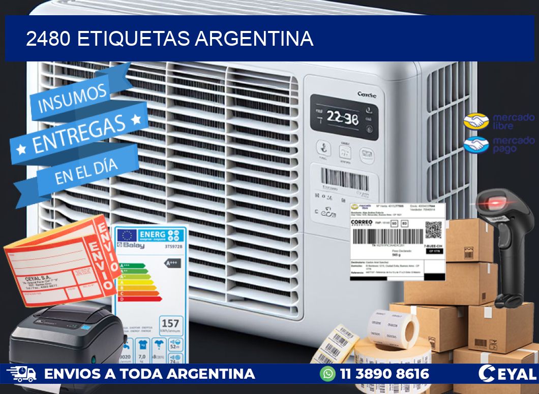 2480 ETIQUETAS ARGENTINA