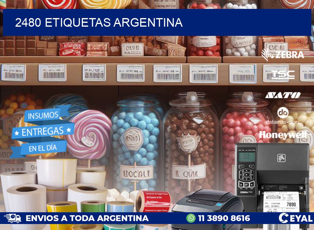 2480 ETIQUETAS ARGENTINA