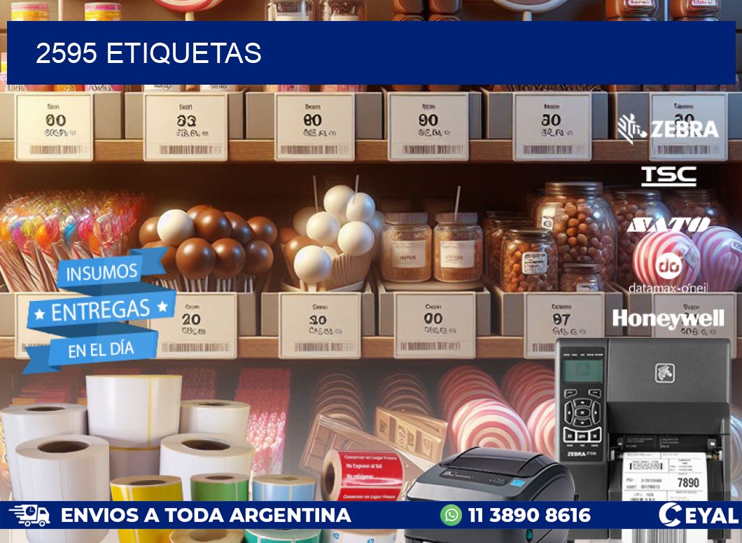 2595 ETIQUETAS