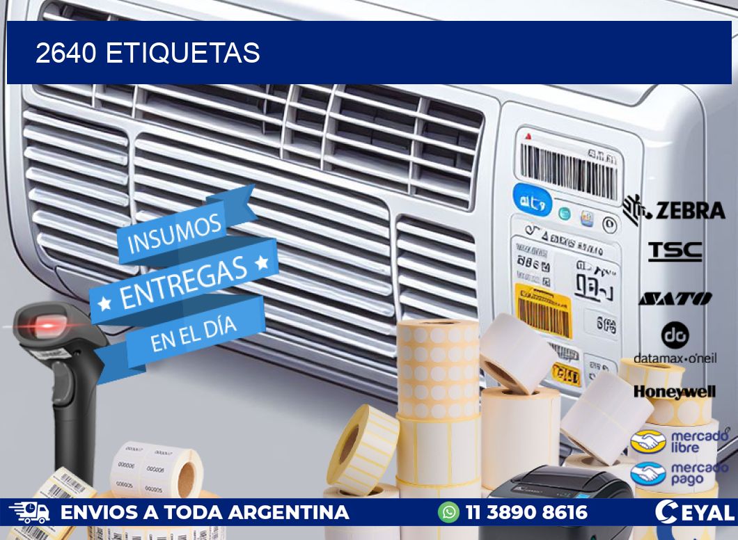 2640 ETIQUETAS