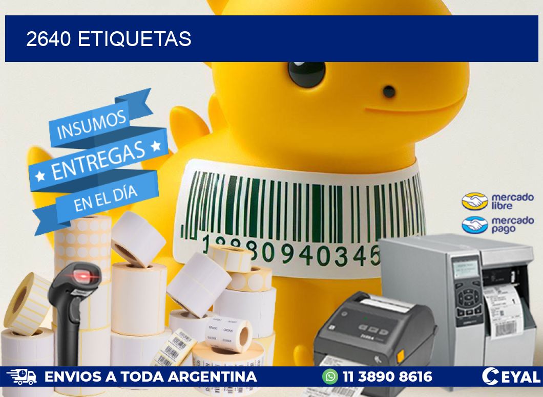 2640 ETIQUETAS