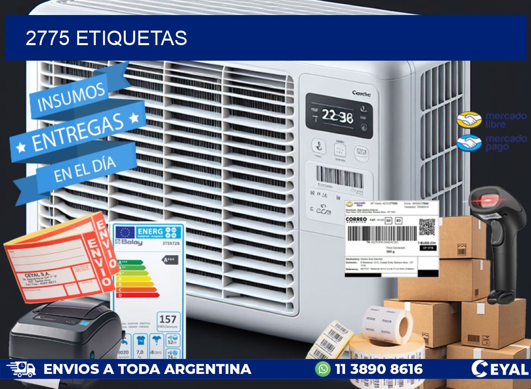 2775 ETIQUETAS