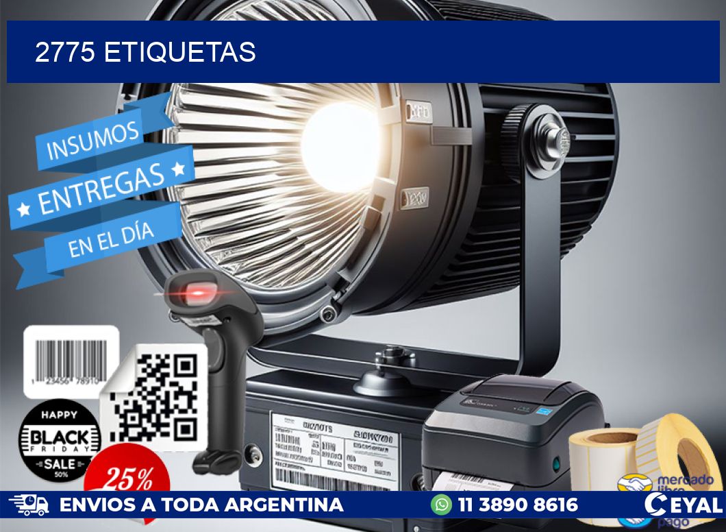 2775 ETIQUETAS