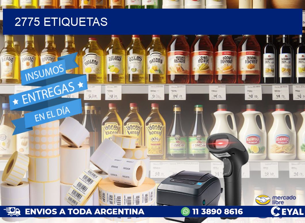 2775 ETIQUETAS