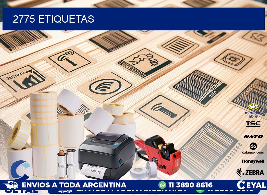 2775 ETIQUETAS