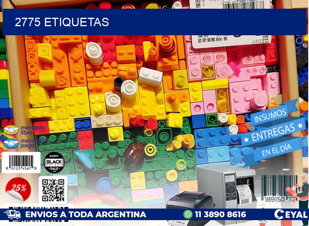2775 ETIQUETAS
